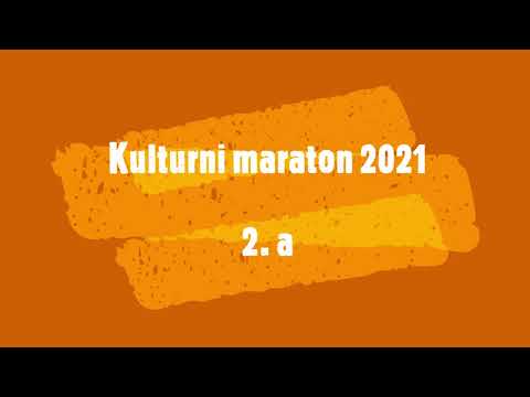 Dijaki 2. A na Kulturnem maraton 2021