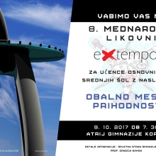 8. mednarodni likovni ekstempore z naslovom Obalno mesto prihodnosti