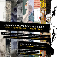 Likovne mimobežnice 2025 – vabilo