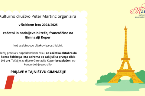 Tečaj francoščine