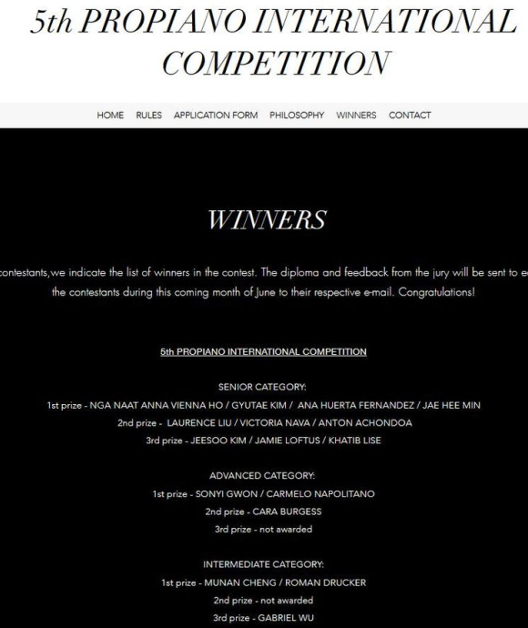 Winners Propiano