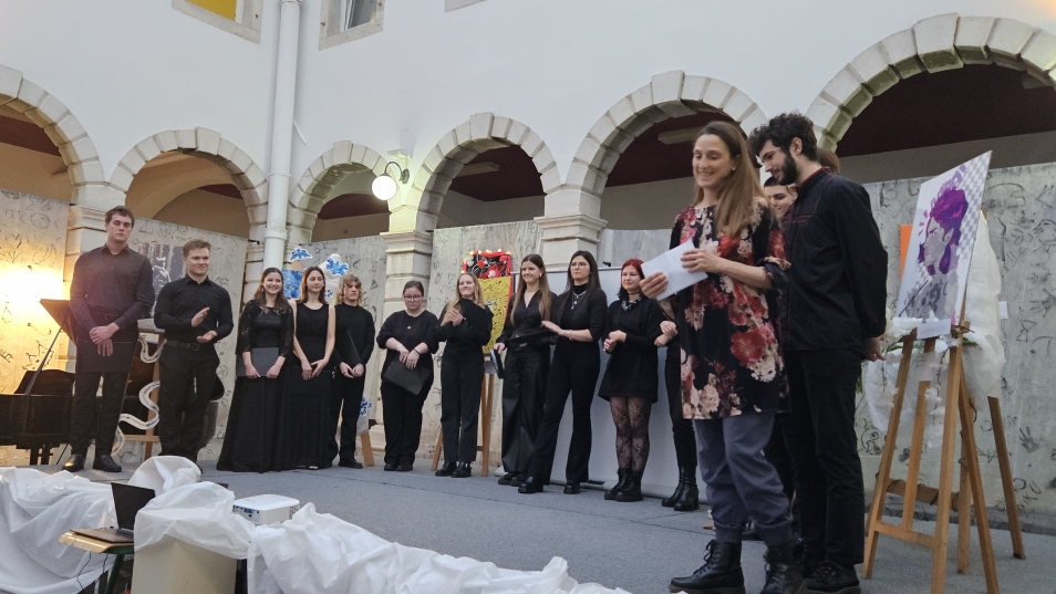 Slavnostna akademija dijakov umetniškega oddelka Gimnazije Koper