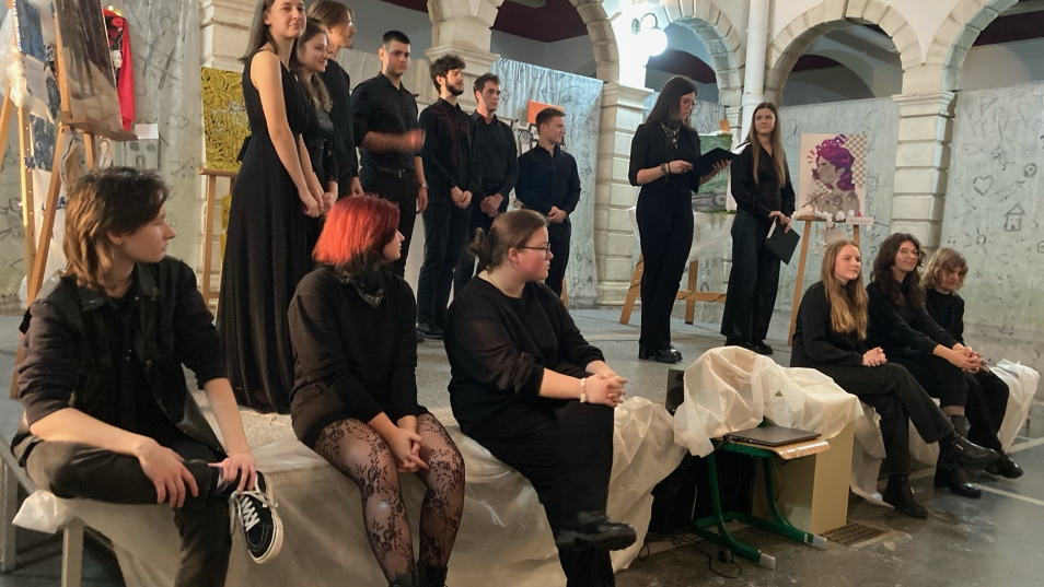 Slavnostna akademija dijakov umetniškega oddelka Gimnazije Koper