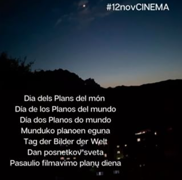 Dan posnetkov sveta